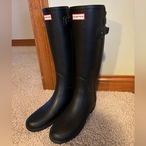 Tall Black Hunter boots